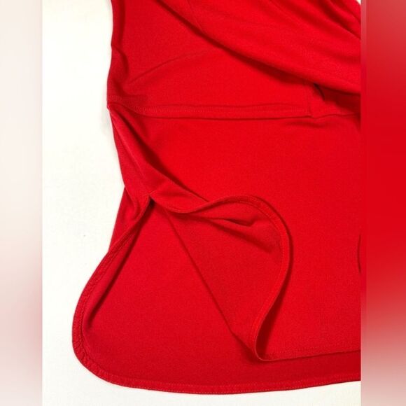 Ralph Lauren Classy Tunic in Deep Red Size Small - Picture 6 of 10